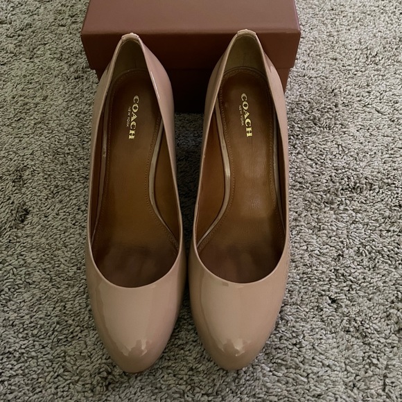 Coach patent leather wedges - Picture 5 of 8